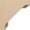 Ekena Millwork 12"W x 12"D x 12"H Wide Burlington Rough Cedar Woodgrain TimberThane Corbel, Primed Tan CORUR12X12X12BURRCPR - alternate 5